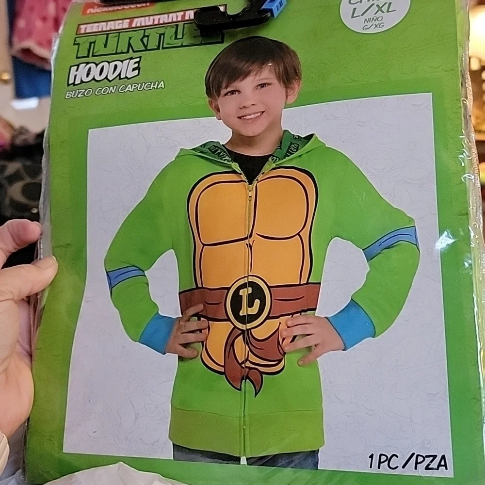 Viacom Teenage Mutant Ninga Turtle Boys Costume Hoodie
